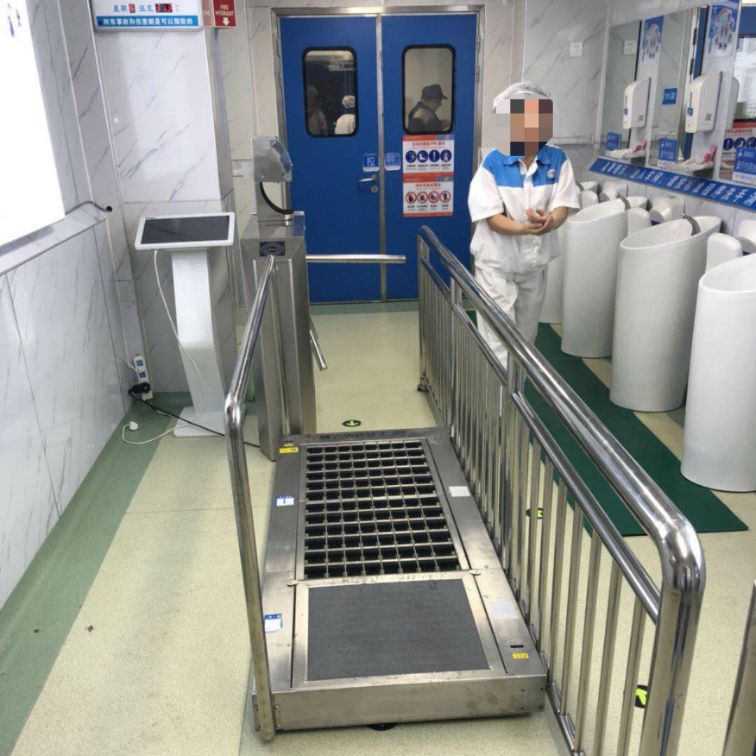 食品車間凈化鞋底清潔機(jī)